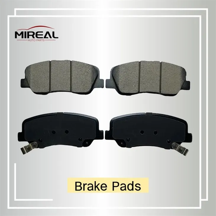 Formula ġdida taċ-ċeramika ta 'trab baxx Personalizzat Aċċessorji tal-Karozzi Pads tal-brejkijiet tal-karozzi għal GDB3124